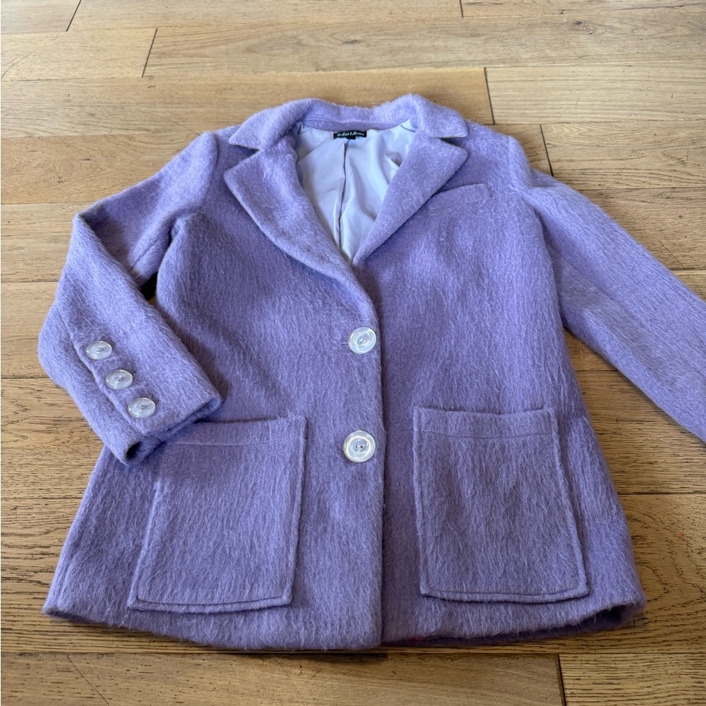 For Love And‎ Lemons Lilac Oversized Blazer Jacket Women's Sz XXS